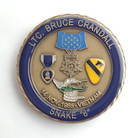 Click to see more information on the Crandall Challenge Coin
