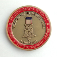 Click to see more information on the Parrott Challenge Coin